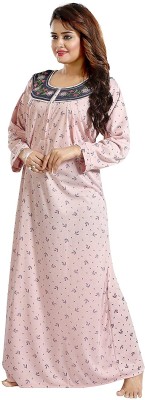 Gutthi Women Nighty(Pink)