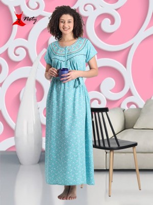 Noty Women Nighty(Green)