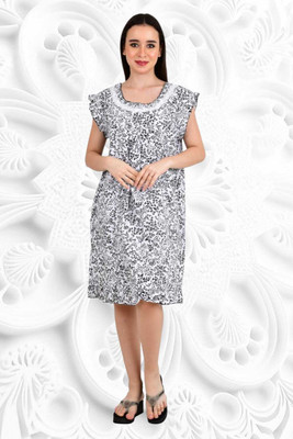 MONAL Women Nighty(Multicolor)