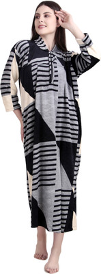 Bombshell Women Nighty(Multicolor)