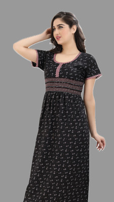 JaaS Trends Women Nighty(Dark Blue)