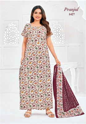 Pranjul fashion limited Women Nighty Set(Multicolor)