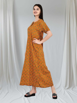 LDHSATI Women Nighty Set(Multicolor)