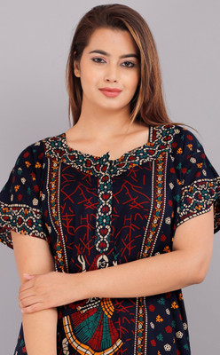 RUCHIKA ENTERPRISES Women Nighty(Multicolor)