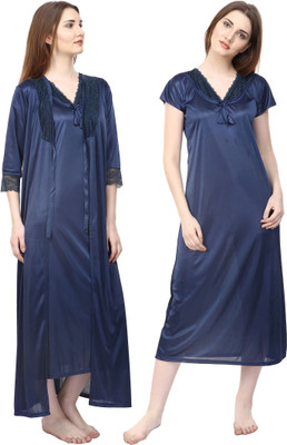 Boosah Women Robe(Grey)