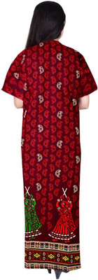 MSA Women Nighty(Multicolor)