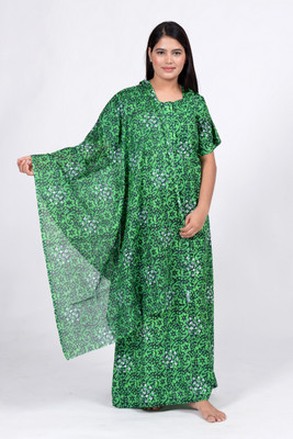 JFT Women Nighty Set(Multicolor)