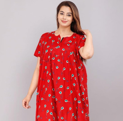 DreamBe Women Nighty(Silver)
