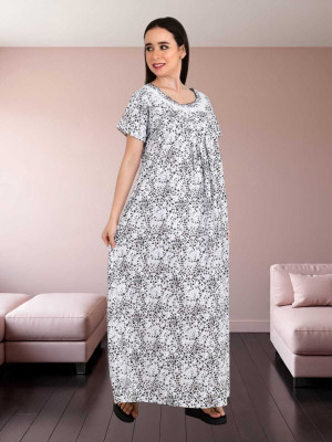 LDHSATI Women Nighty Set(Multicolor)