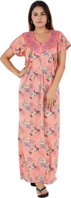 RILO Women Nighty(Orange)