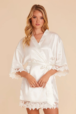 Cotovia Women Robe(White)