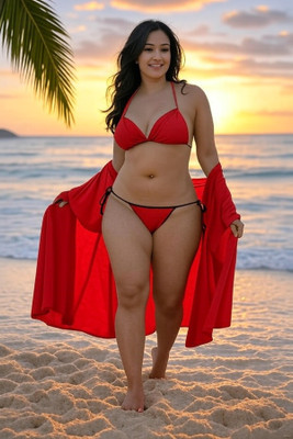 Honeymoon Women Nighty Set(Red)