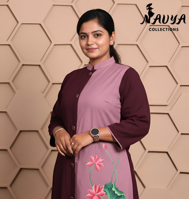 TheNavya Women Nighty(Brown)