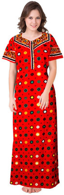 SINDHU ENTERPRISES Women Nighty(Multicolor)