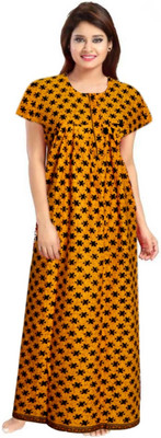 NIRMALA FASHIONS Straight Gown(Multicolor)