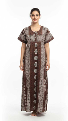 FASHIONTARA Women Nighty(Multicolor)