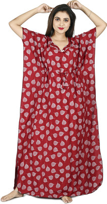 Goodpoint Women Nighty(Maroon)