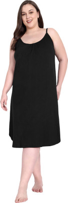 Blazon Women Nighty(Black)