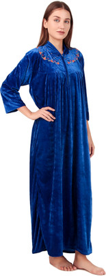 Bombshell Women Nighty(Light Blue)