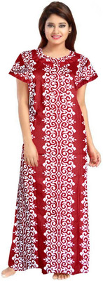 SINDHU ENTERPRISES Women Nighty(Multicolor)
