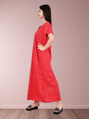 HOC Women Nighty(Red)