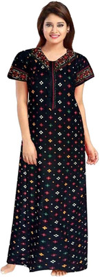 NIRMALA FASHIONS Straight Gown(Multicolor)