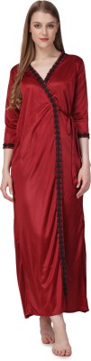 AFFAIR Women Robe(Maroon)