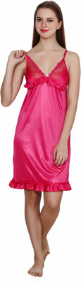 Kanika Women Nighty(Pink)