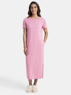 JOCKEY Women Nightdress(Pink)