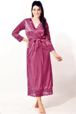 Uh Fashion Women Nighty(Purple)