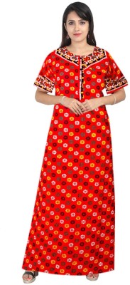 NIRMALA FASHIONS Straight Gown(Multicolor)