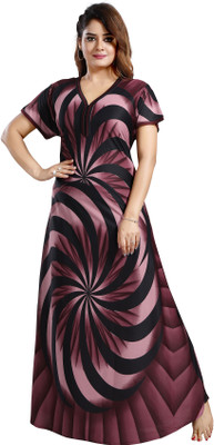 DreamBe Women Nighty(Multicolor)