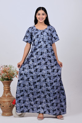 Akash Women Nighty(Multicolor)