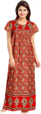 Sarthak Creation Women Nighty Set(Multicolor)