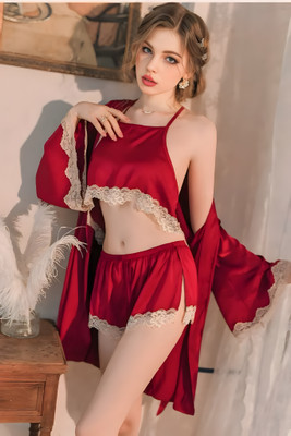 raniindustries Women Solid Maroon Night Suit Set