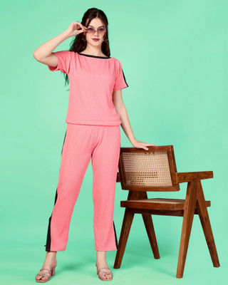 JK Creation Tshirt Pant Co-ords Set