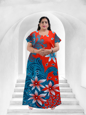 MF CREATION Women Nighty(Multicolor)