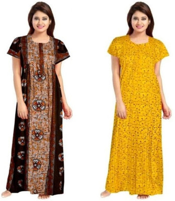 MAHALAXMI INTERNATIONAL GROUP Women Nighty Set(Multicolor)
