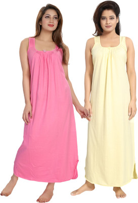 INNER BEATS Women Nighty Set(Multicolor)