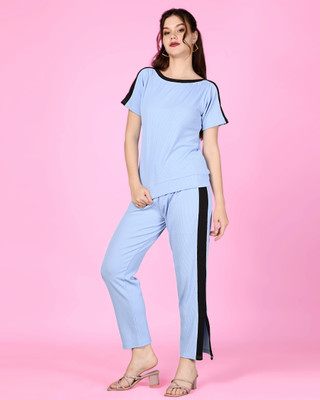 BHULAX Solid Women Track Suit