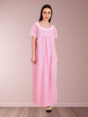 LDHSATI Women Nighty Set(Multicolor)