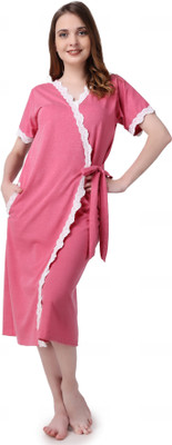 AFFAIR Women Robe(Pink)