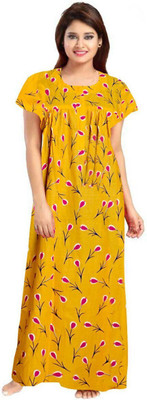 DreamBe Women Nighty(Multicolor)