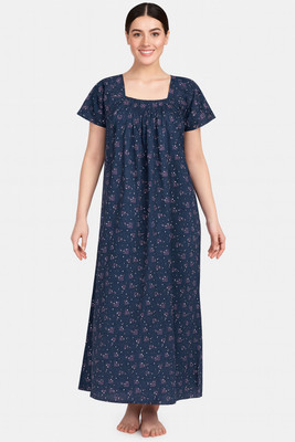 F65 Women Nighty(Blue)