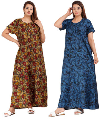 PR PINK ROYAL Flared/A-line Gown(Blue)
