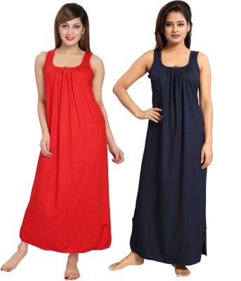 Mallinath Women Nighty(Multicolor)