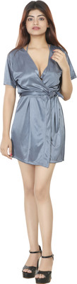 Nivcy Women Robe(Grey)