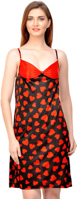 ROWENA Women Chemise(Black)