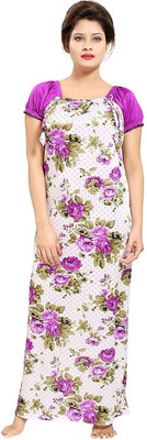 Be You Women Nighty(Purple)