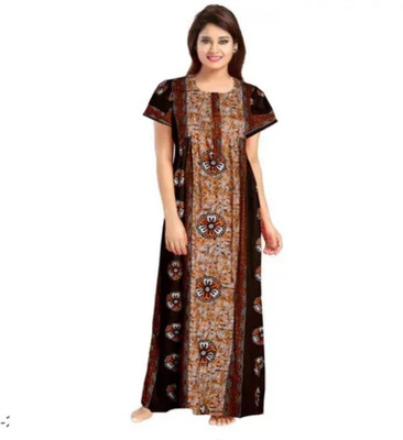 DreamBe Women Nighty(Multicolor)